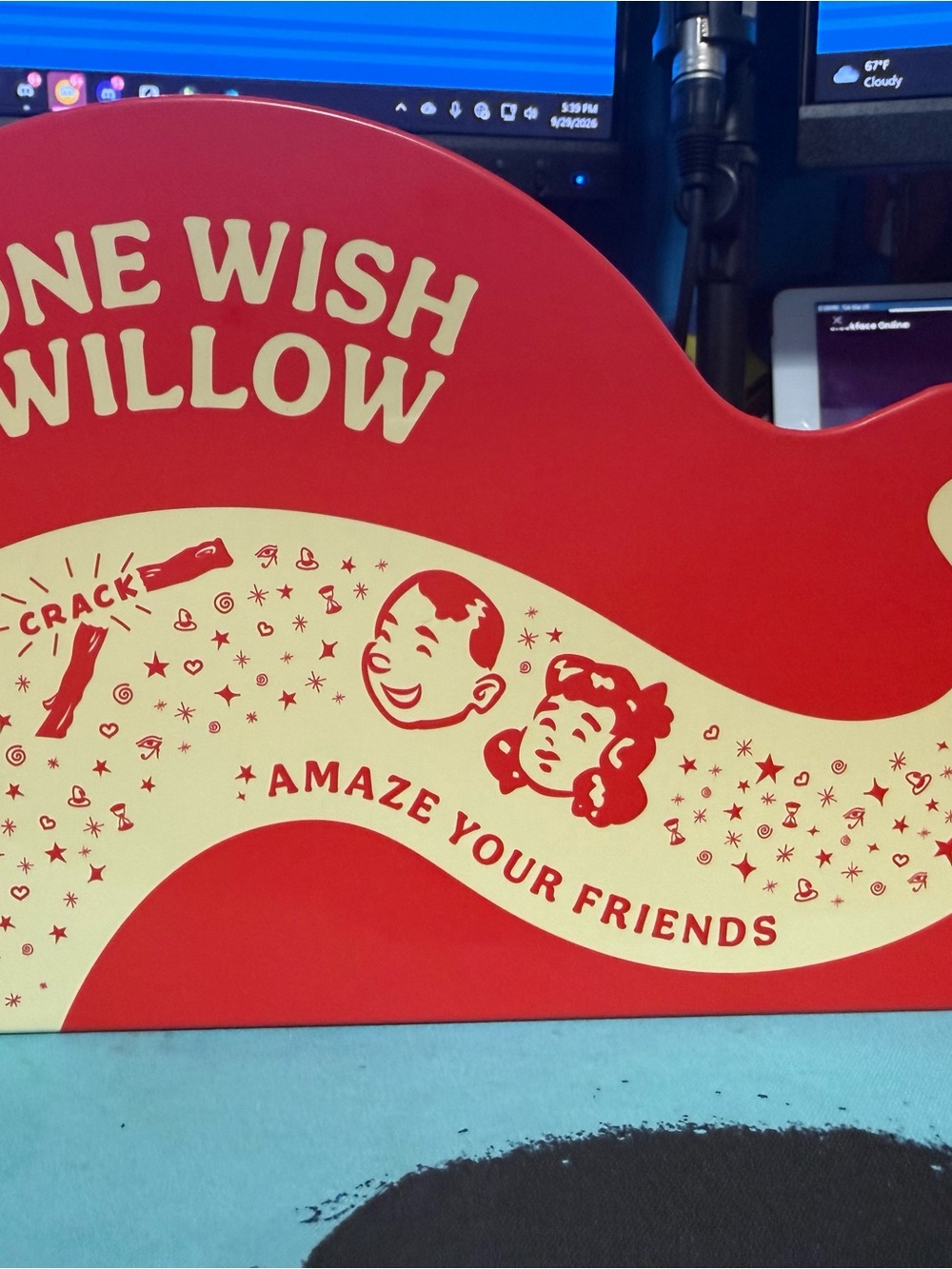 Obsession One Wish Willow Tin Popcorn Bucket - AMC Exclusive New IN HAND
